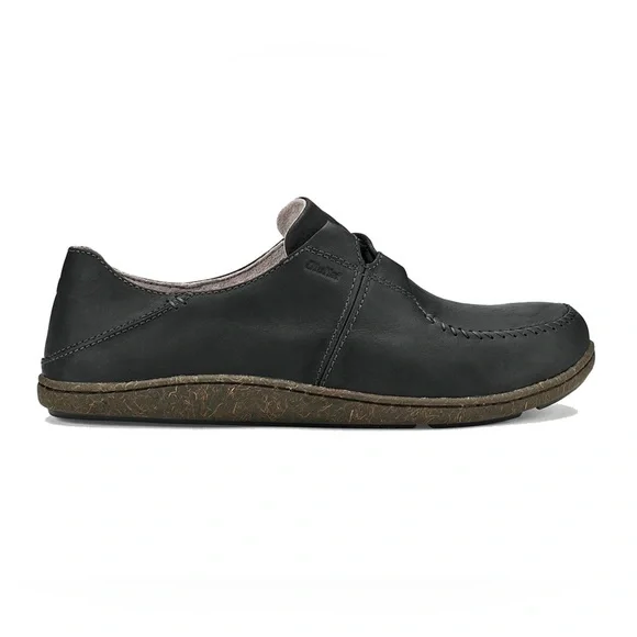 OluKai Honua black leather shoe men’s size 8, women’s 11 OluKai Honu Flip Flop (Women) | Nordstrom main image 2